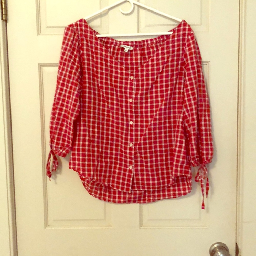 Two Madewell Blouses